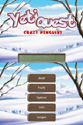 Yeti Quest - Crazy Penguins (Europe) (Fr,De,Nl) screen shot title